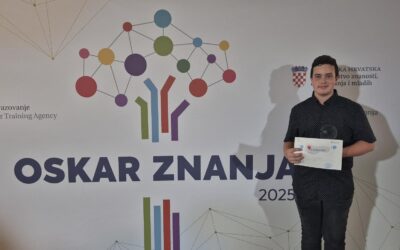   David Županić dobitnik Oskara znanja